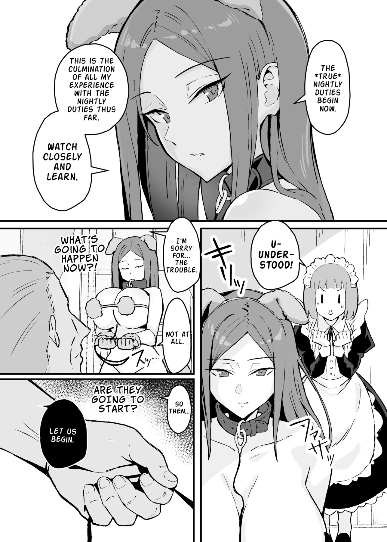 Hentai Manga Comic-Observing the Night Duties of the Admired Senior Head Maid-Read-16